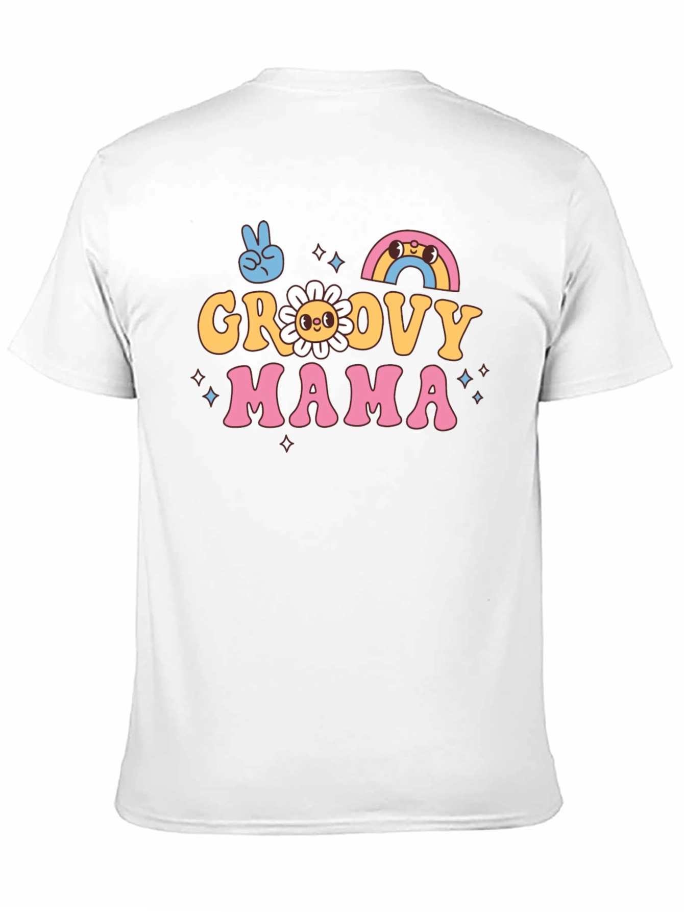 Groovy Mama T-Shirt - Retro Style