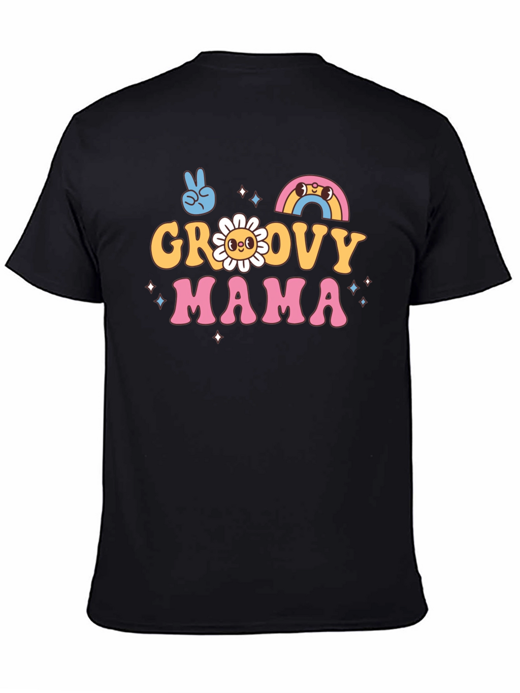 Groovy Mama T-Shirt - Retro Style