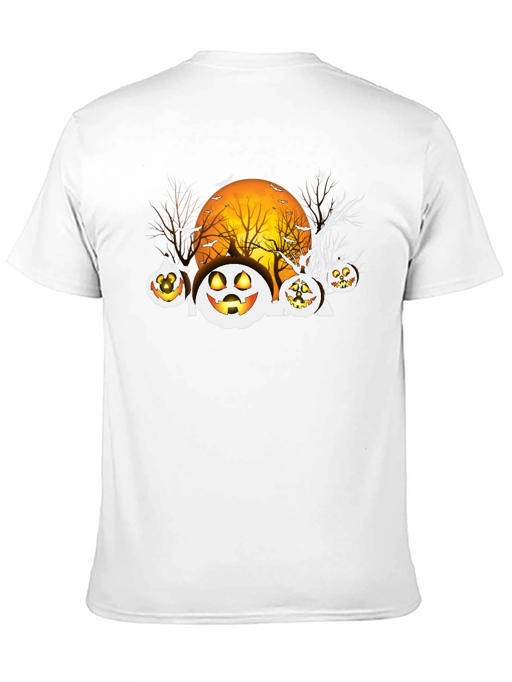 Spooky Jack-o-Lantern Halloween T-Shirt