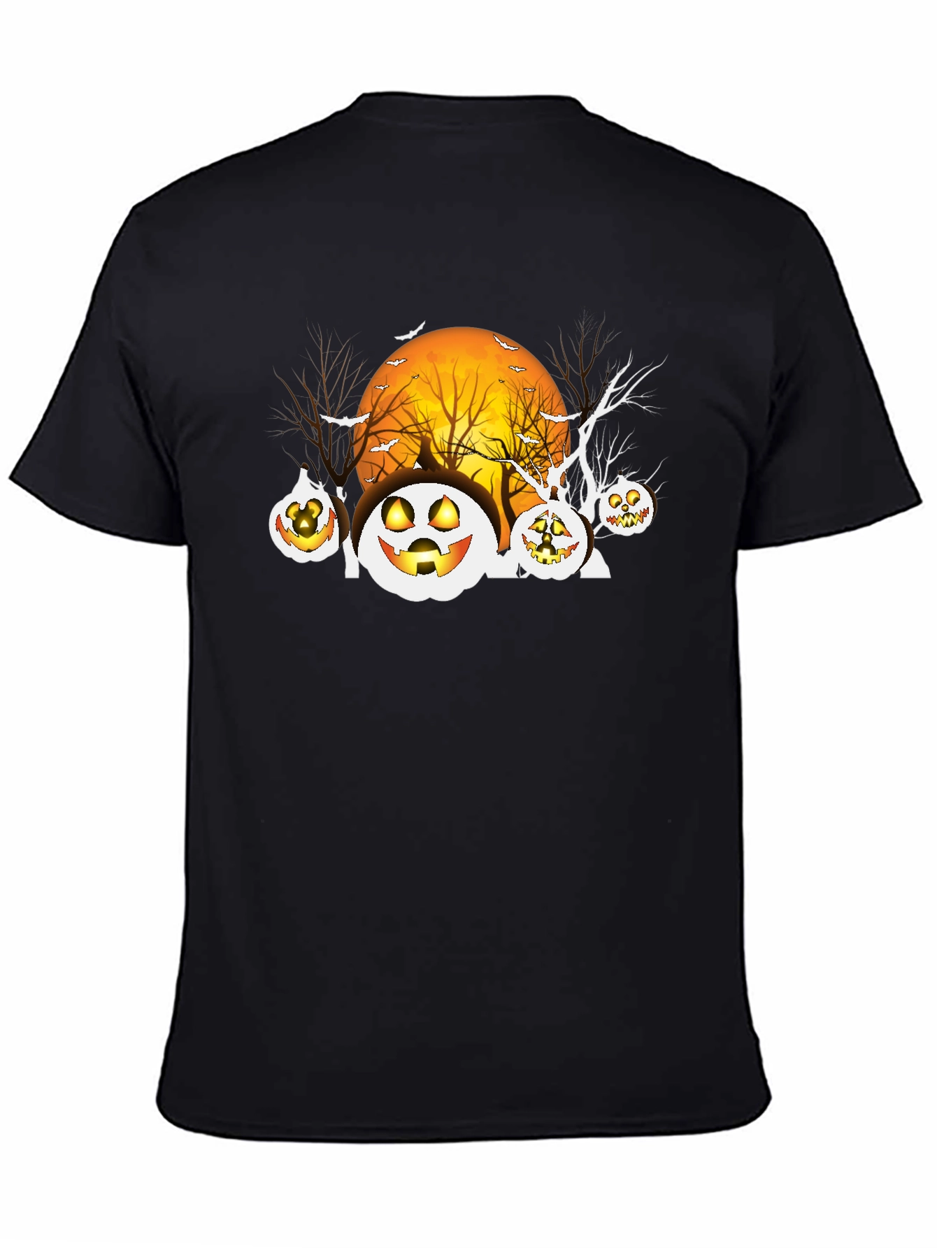 Spooky Jack-o-Lantern Halloween T-Shirt