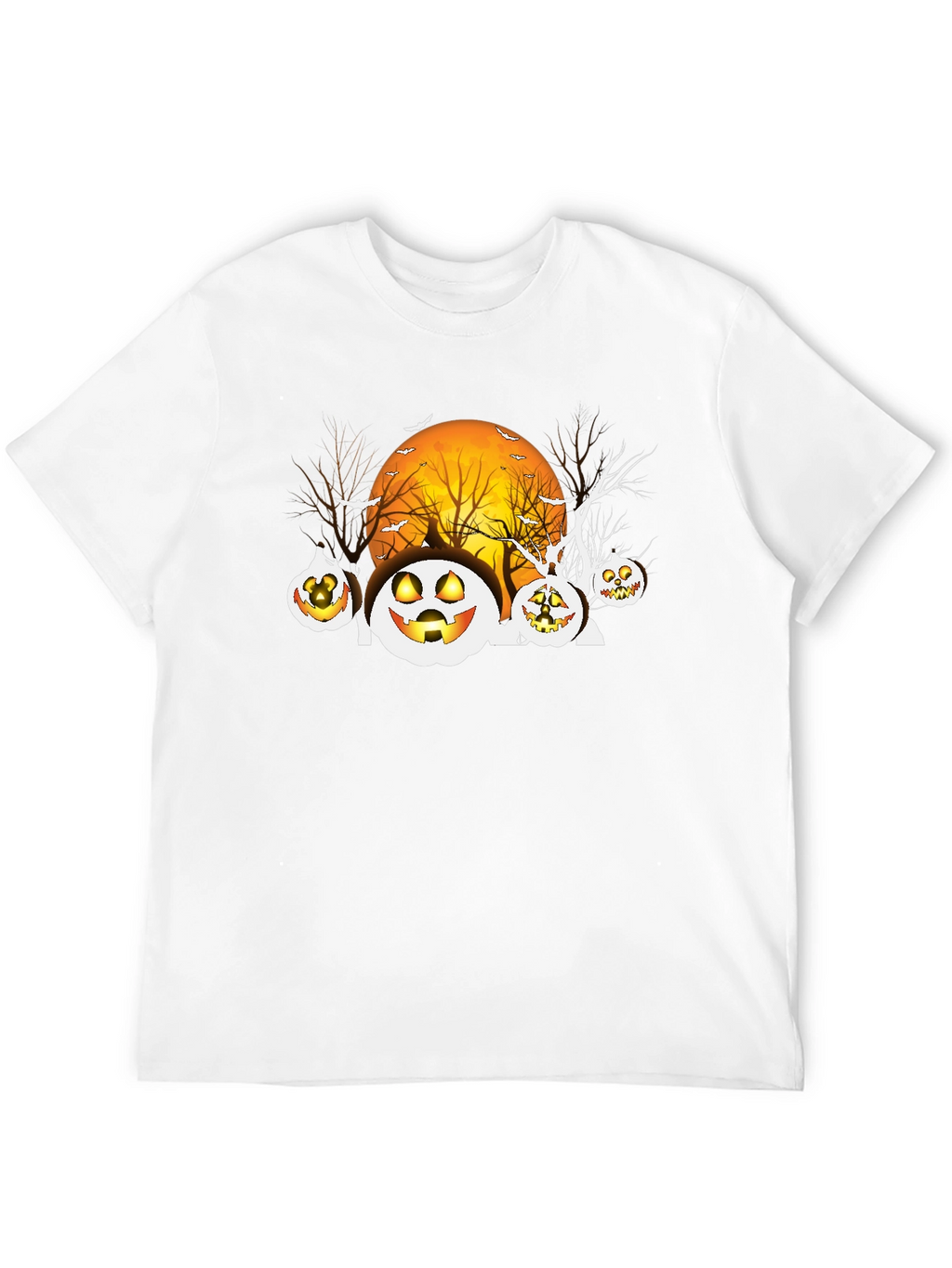 Spooky Jack-o-Lantern Halloween T-Shirt