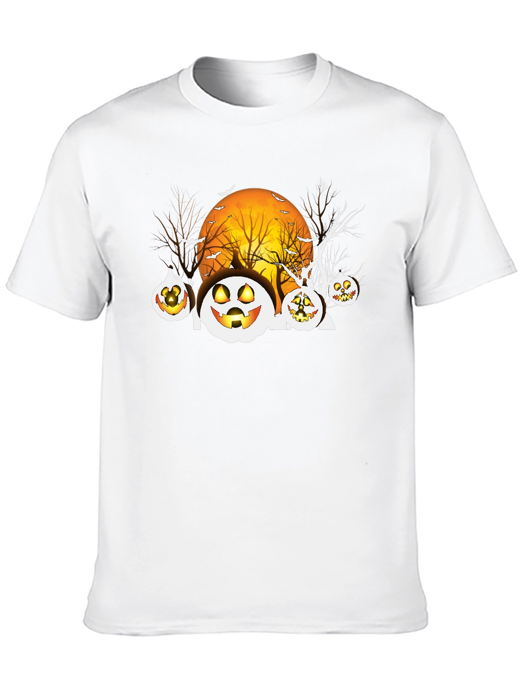 Spooky Jack-o-Lantern Halloween T-Shirt
