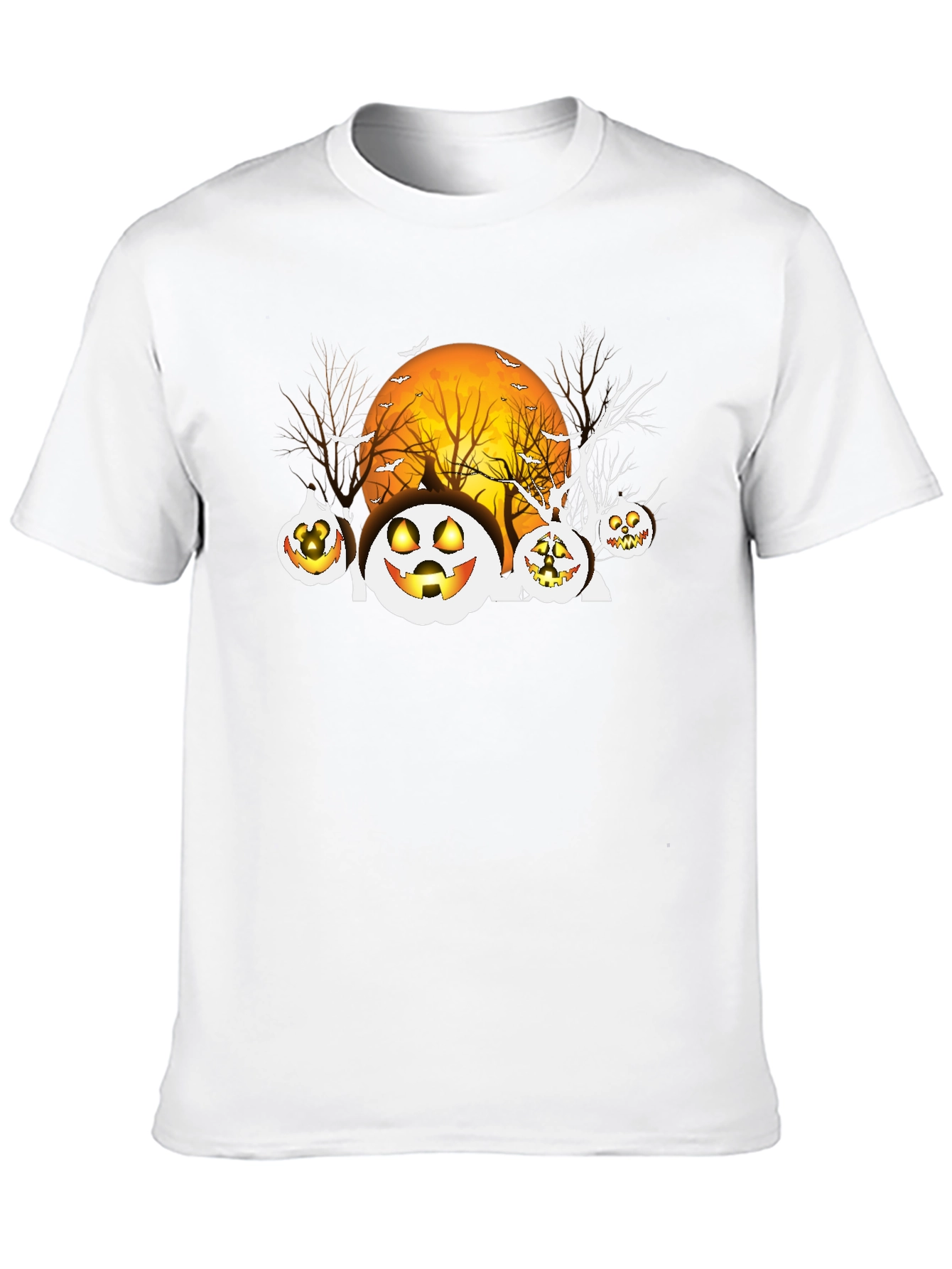 Spooky Jack-o-Lantern Halloween T-Shirt