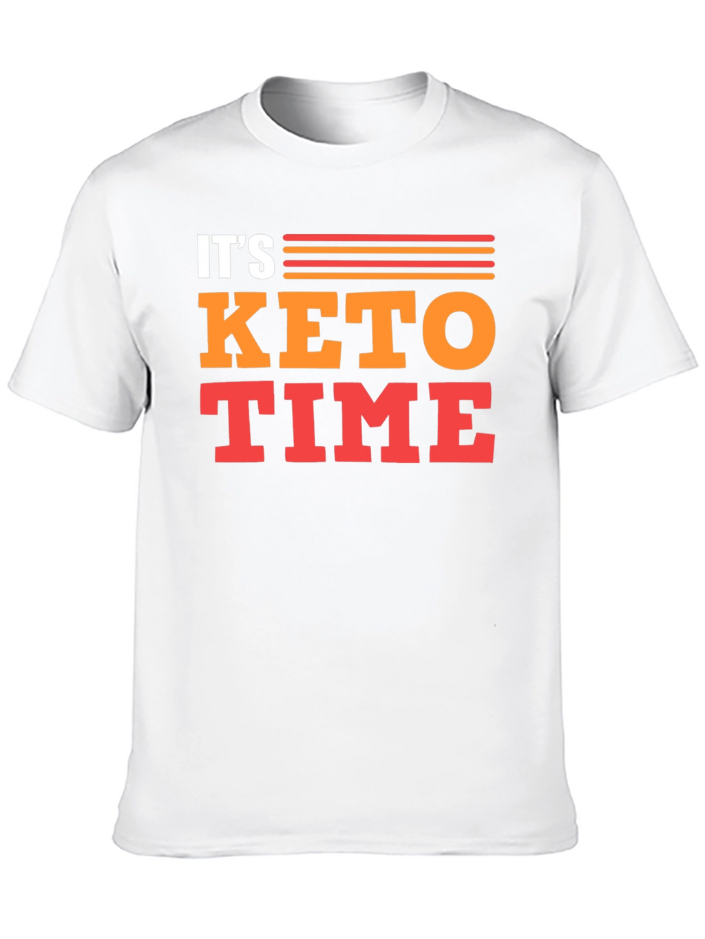 Its Keto Time T-Shirt - Black Graphic Tee