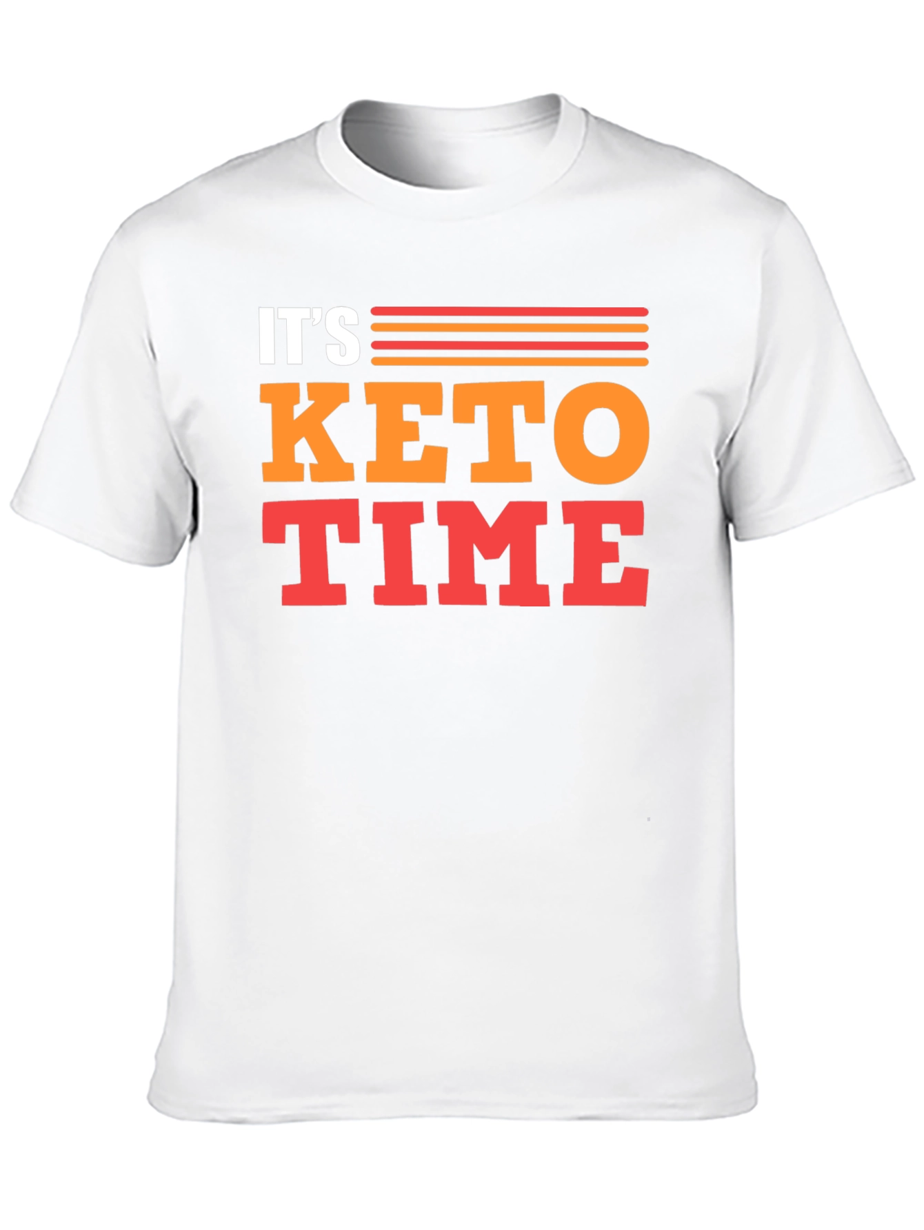 Its Keto Time T-Shirt - Black Graphic Tee