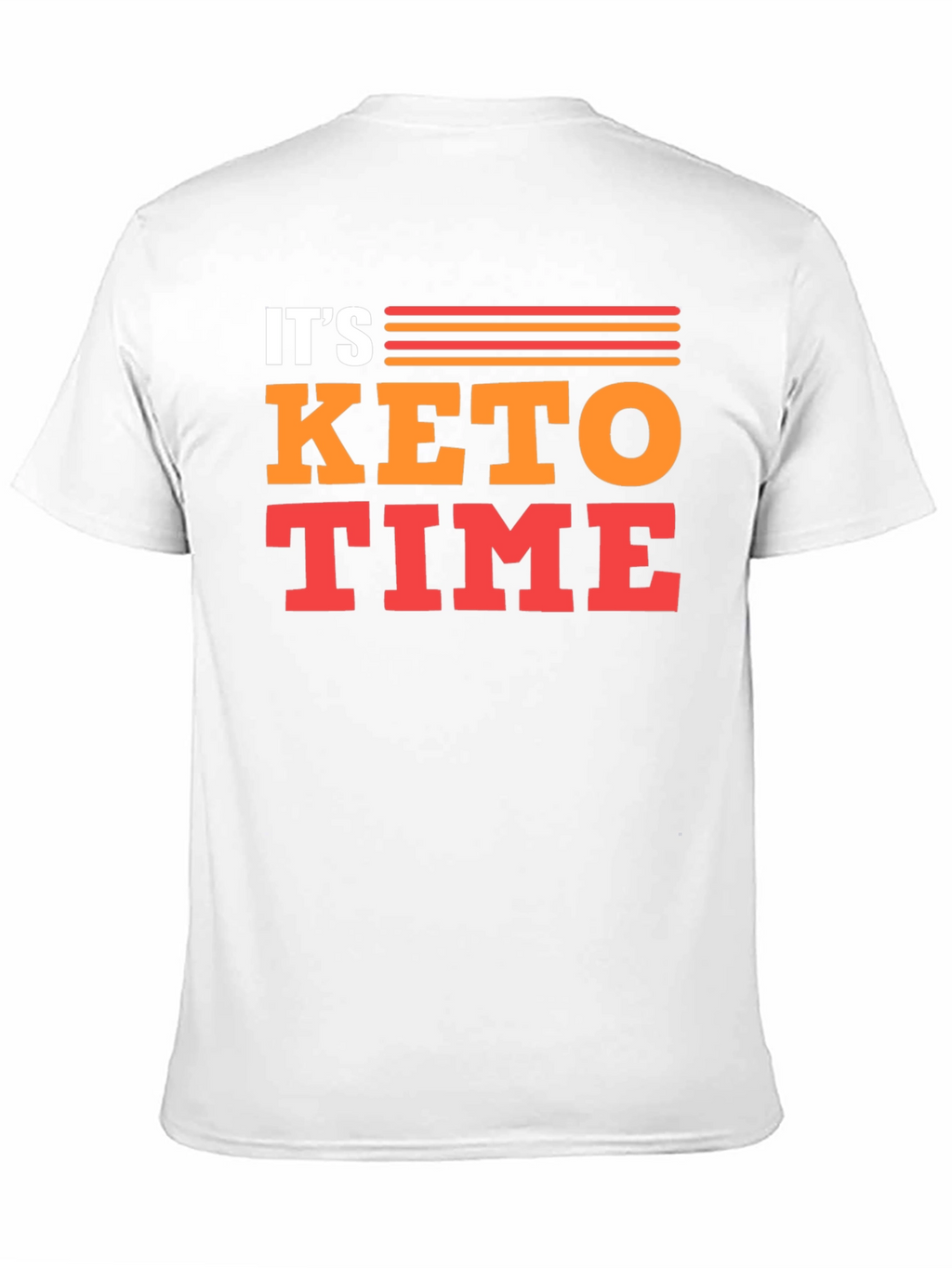 Its Keto Time T-Shirt - Black Graphic Tee