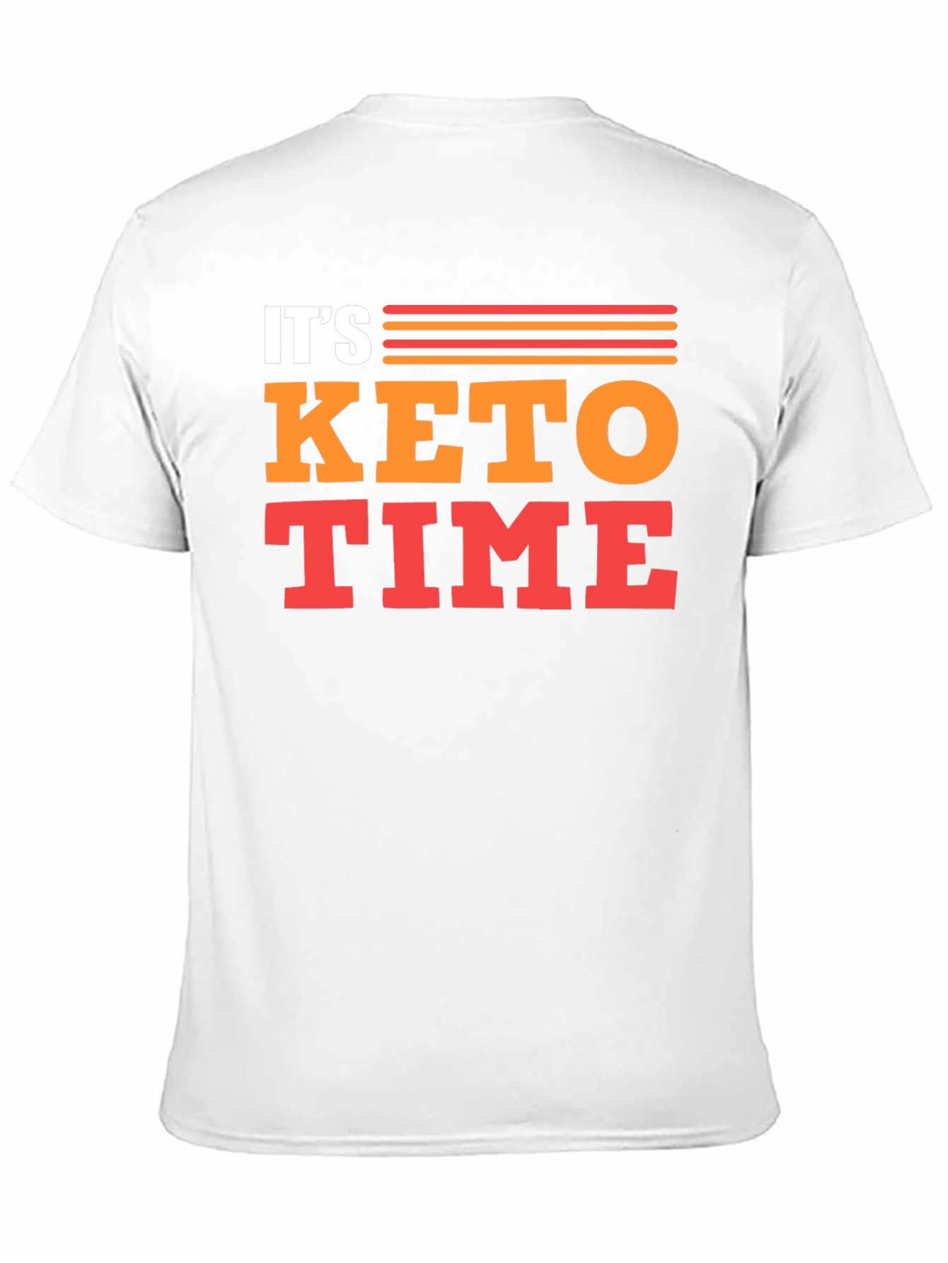 Its Keto Time T-Shirt - Black Graphic Tee