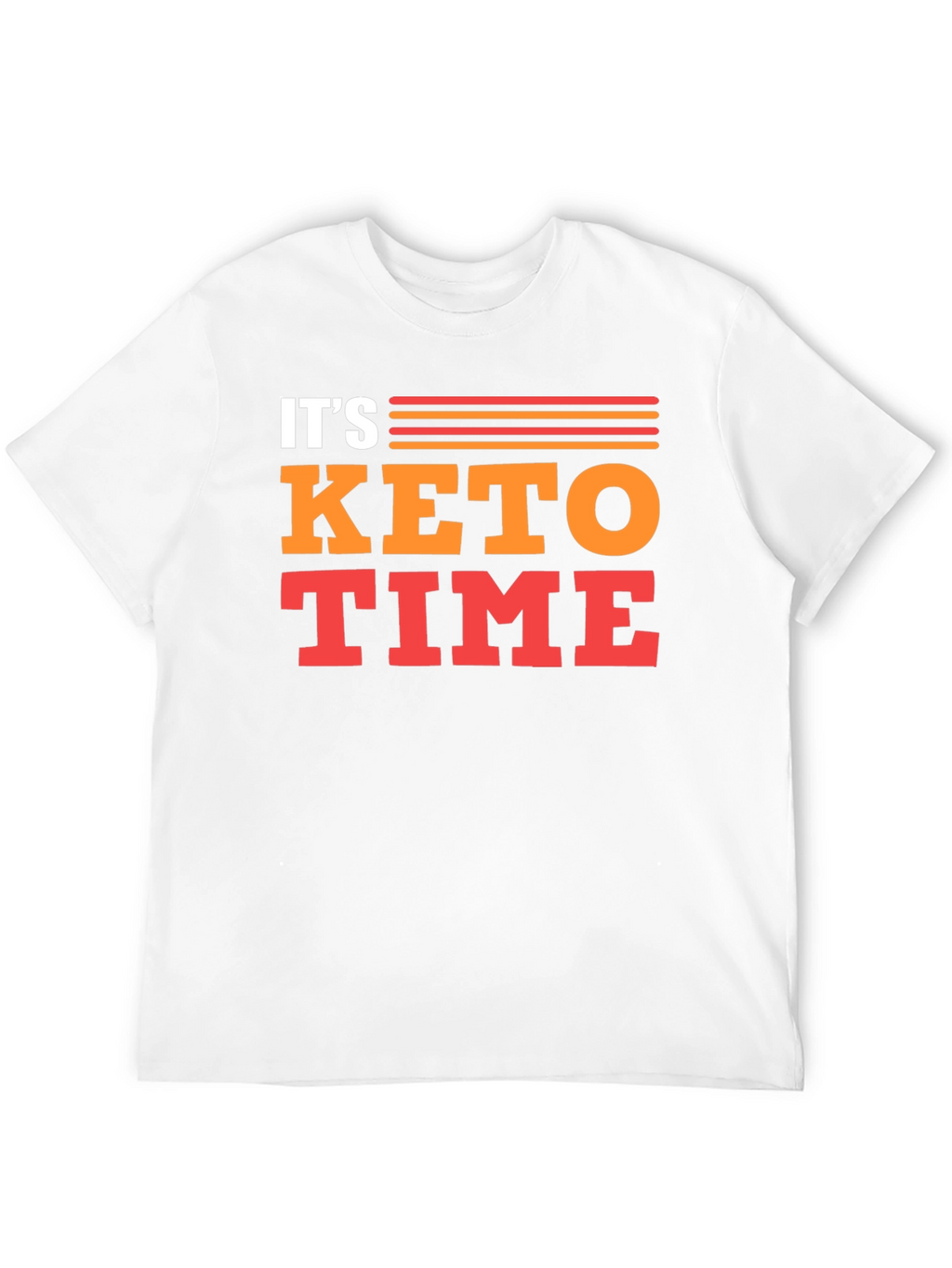 Its Keto Time T-Shirt - Black Graphic Tee