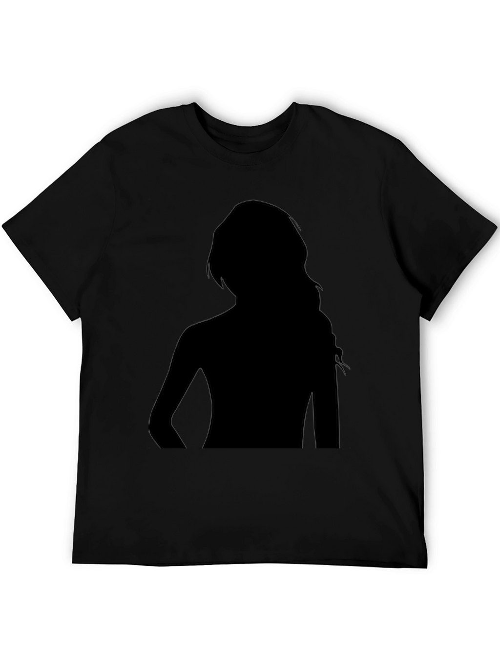 Black Silhouette Graphic Tee