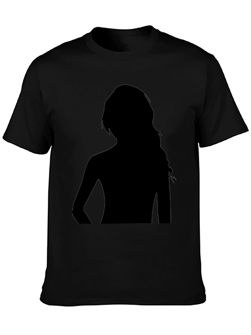 Black Silhouette Graphic Tee