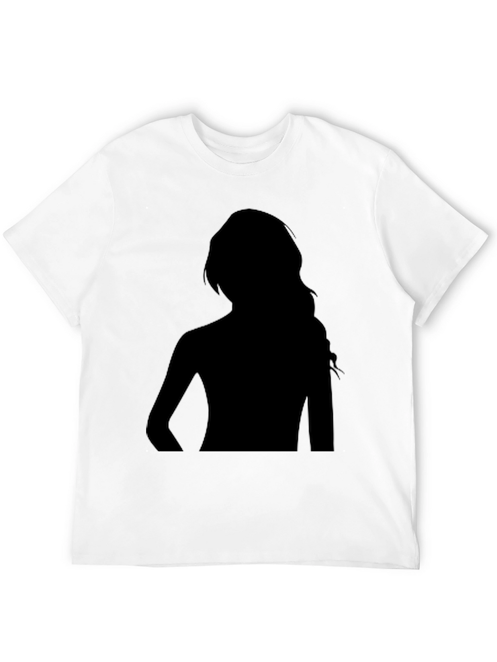 Black Silhouette Graphic Tee