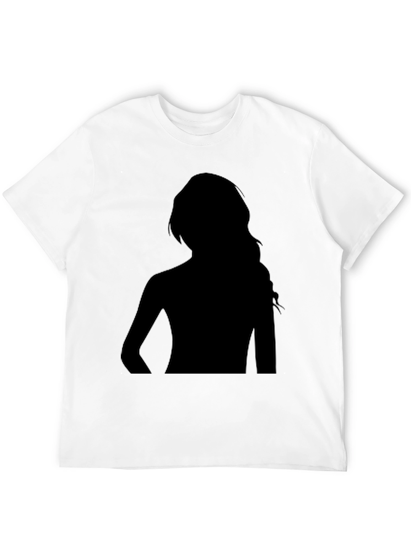 Black Silhouette Graphic Tee