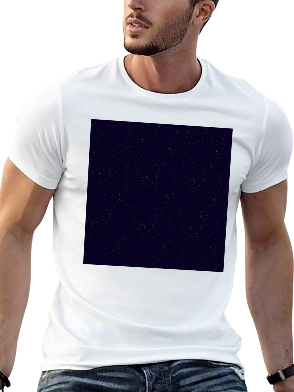 Starry Night Graphic Tee - Premium Cotton Comfort