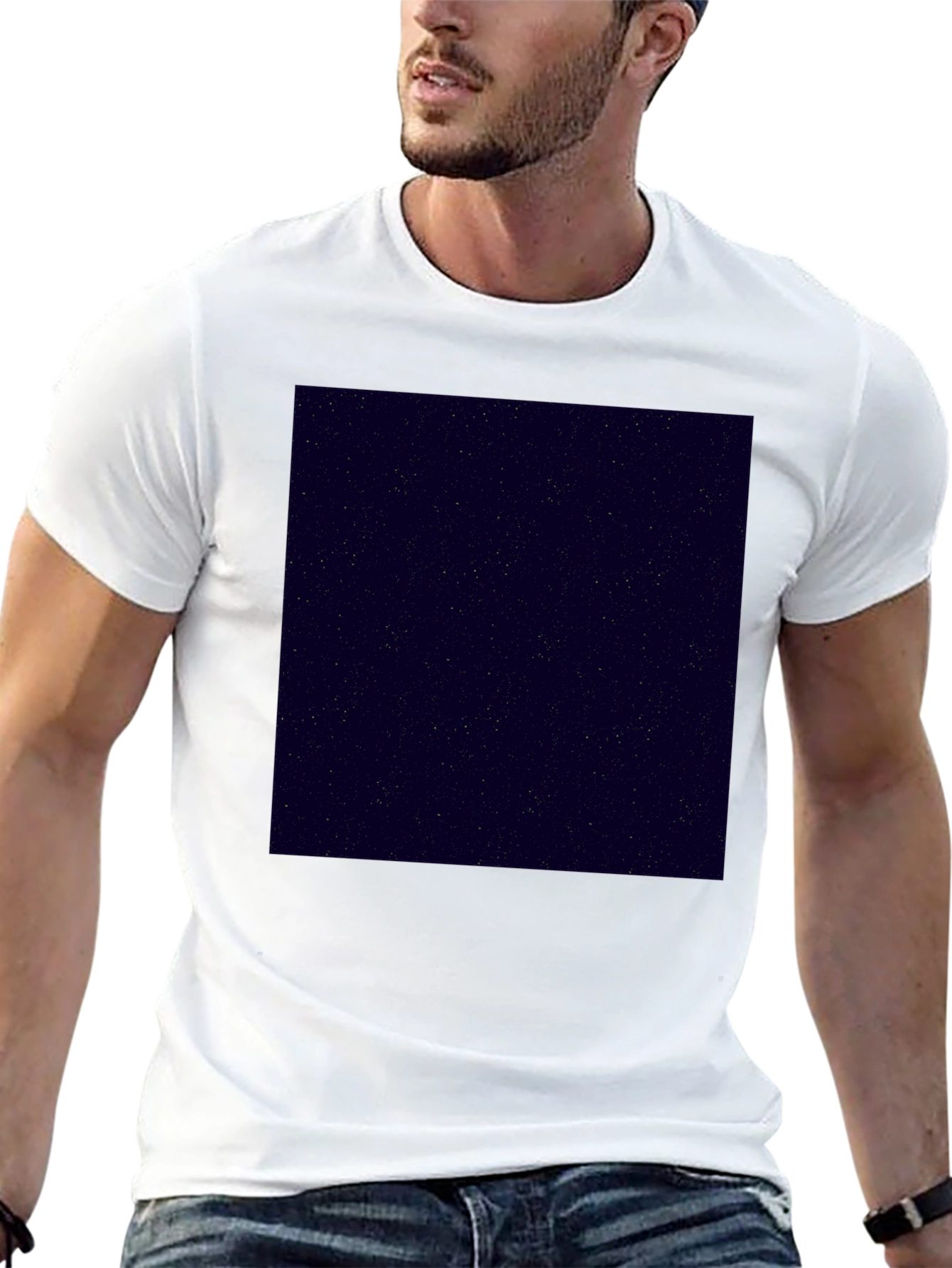 Starry Night Graphic Tee - Premium Cotton Comfort