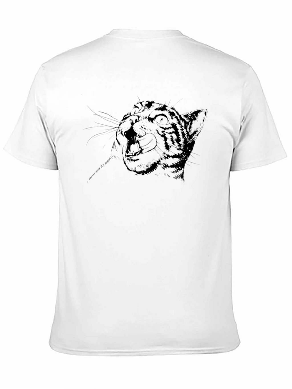 Black Tiger Graphic T-Shirt