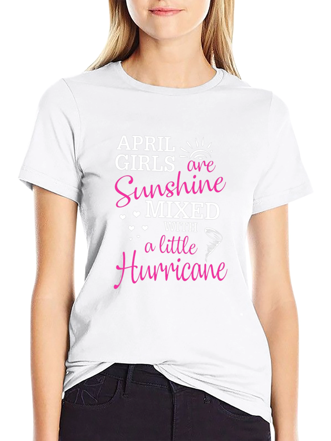April Girls Sunshine Hurricane T-Shirt