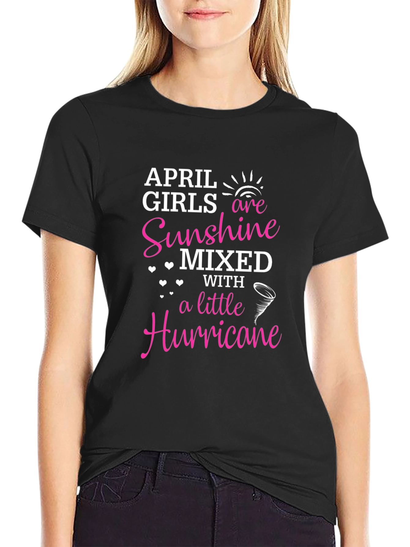 April Girls Sunshine Hurricane T-Shirt