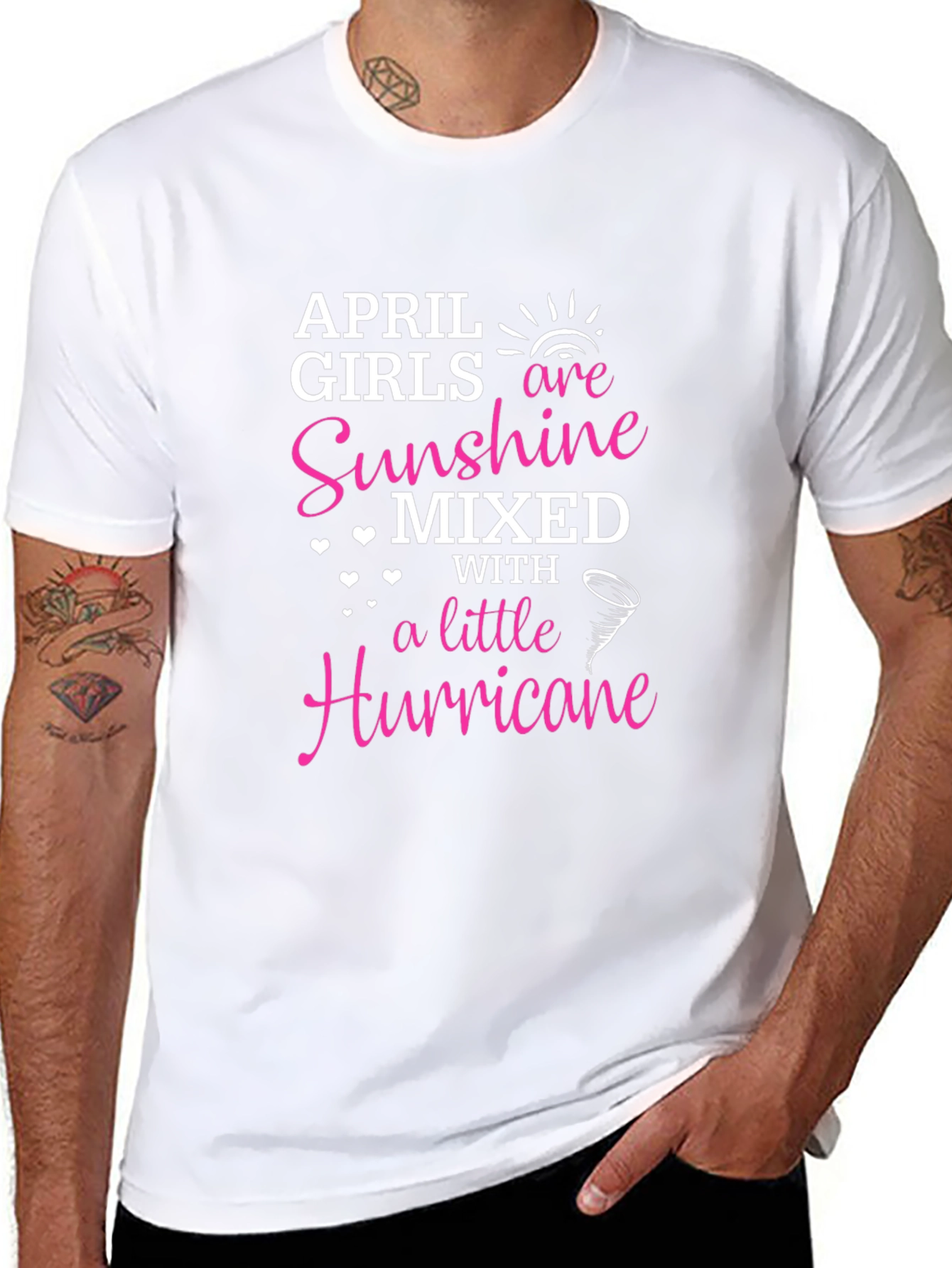 April Girls Sunshine Hurricane T-Shirt