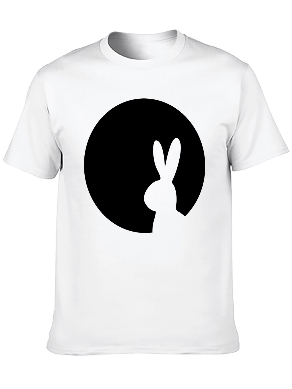 Black Rabbit Silhouette T-Shirt