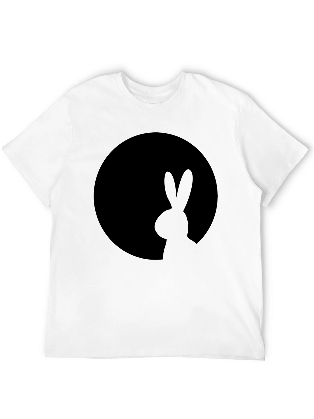 Black Rabbit Silhouette T-Shirt