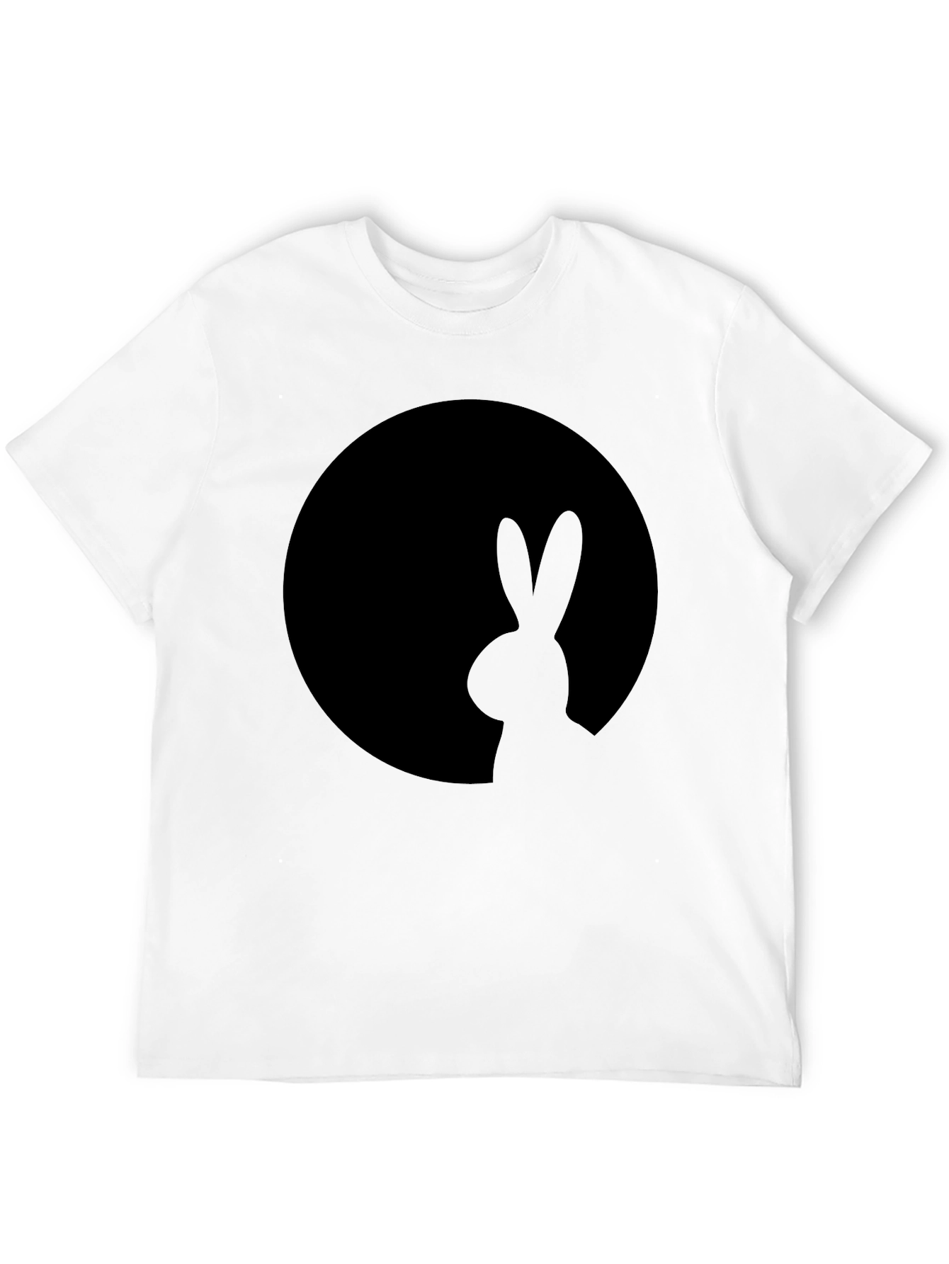 Black Rabbit Silhouette T-Shirt