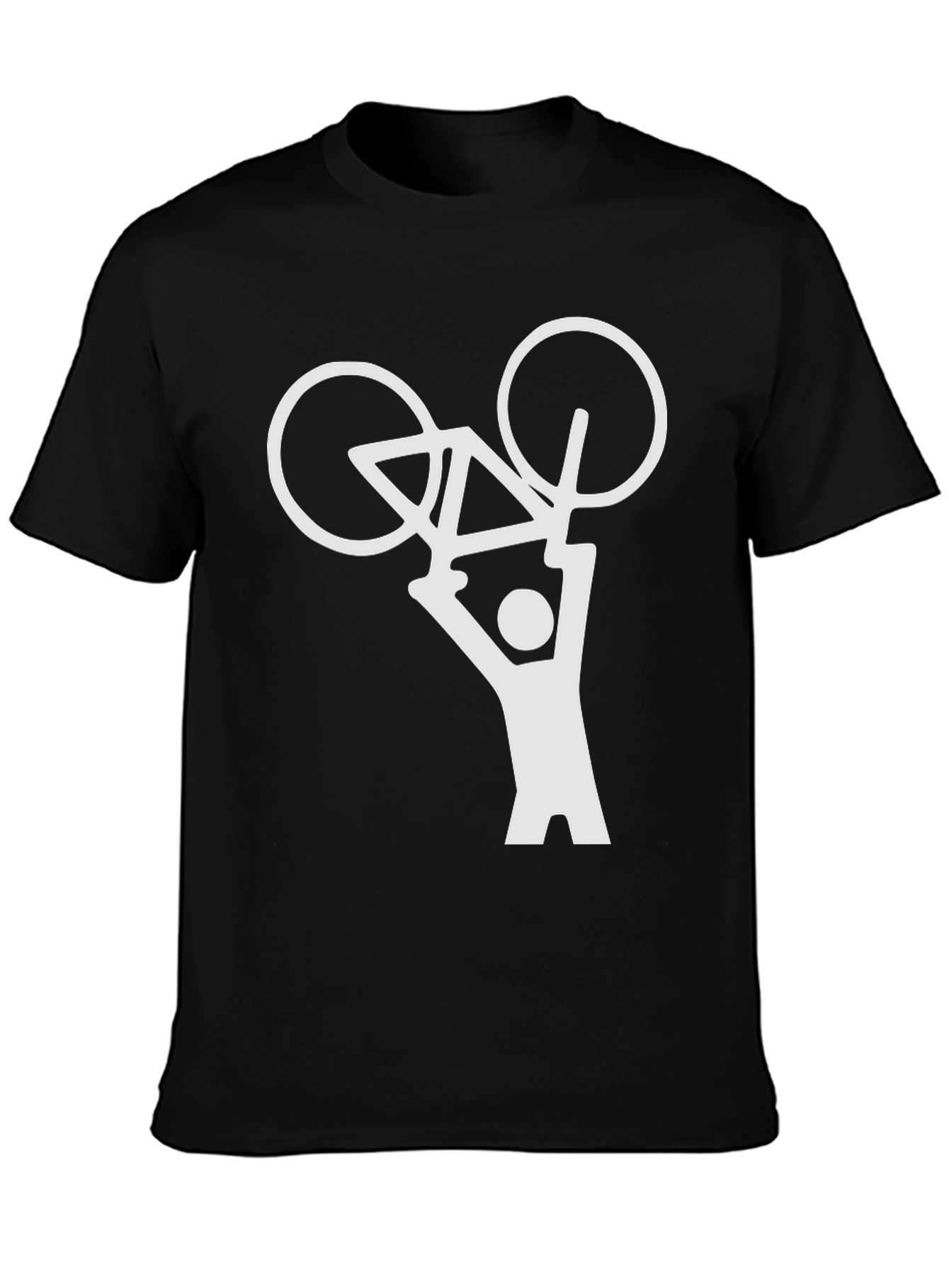 Funny Cyclist T-Shirt - Lift Bike Graphic Tee