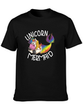 Unicorn Mermaid Graphic Tee