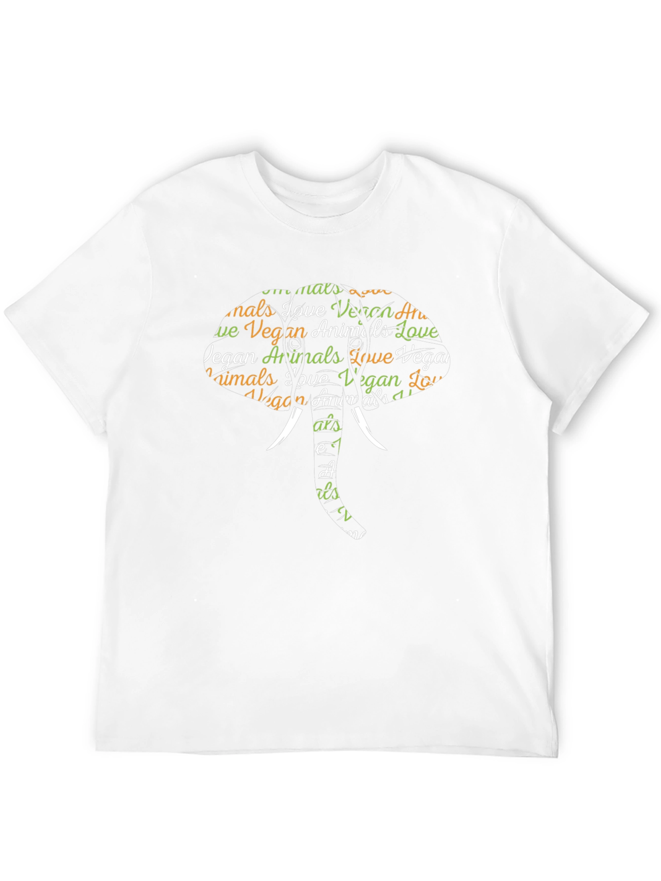 Vegan Elephant T-Shirt - Animals Love Vegan