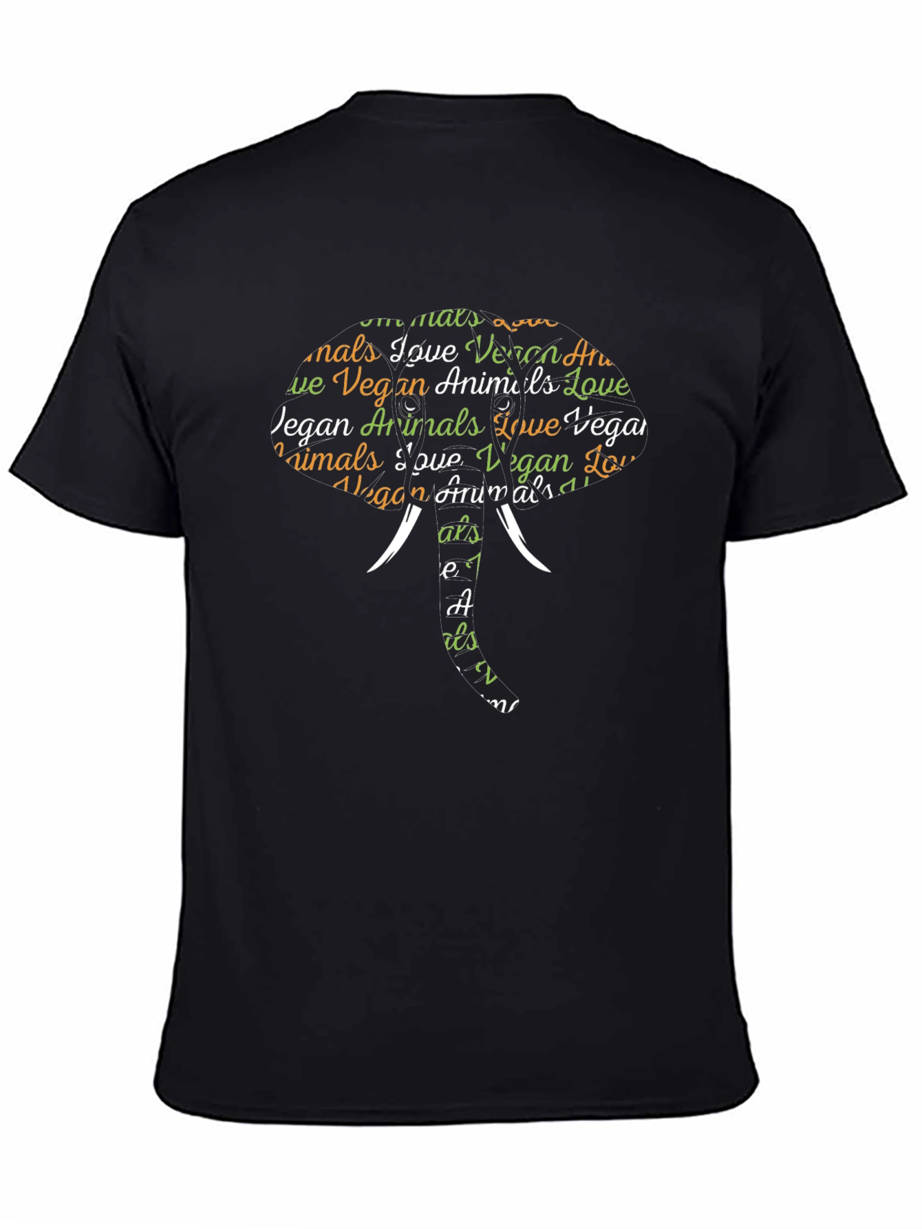 Vegan Elephant T-Shirt - Animals Love Vegan