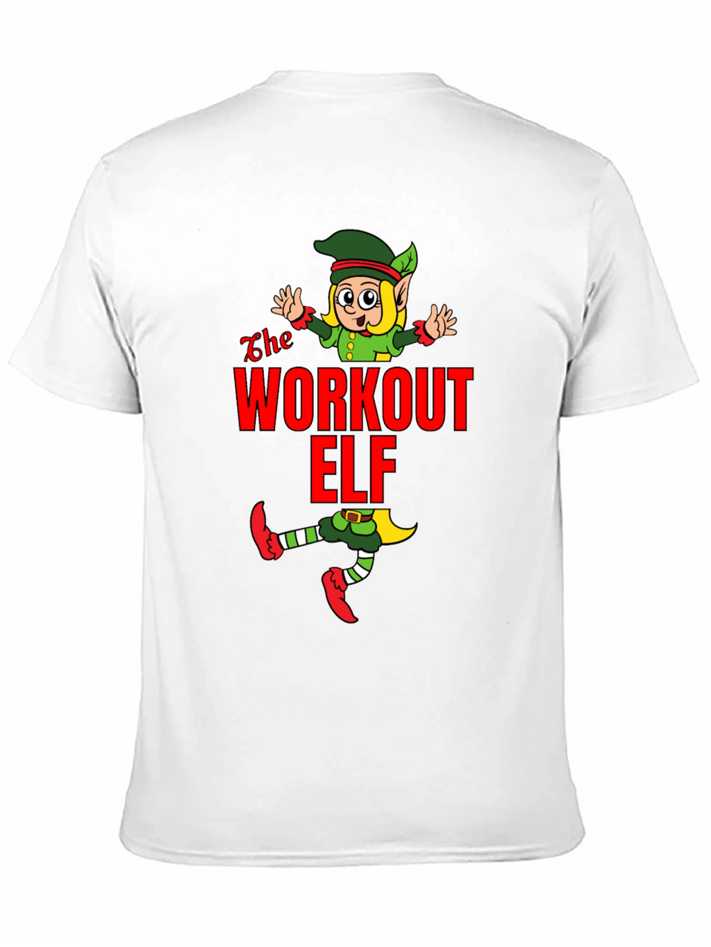 Workout Elf Graphic T-Shirt