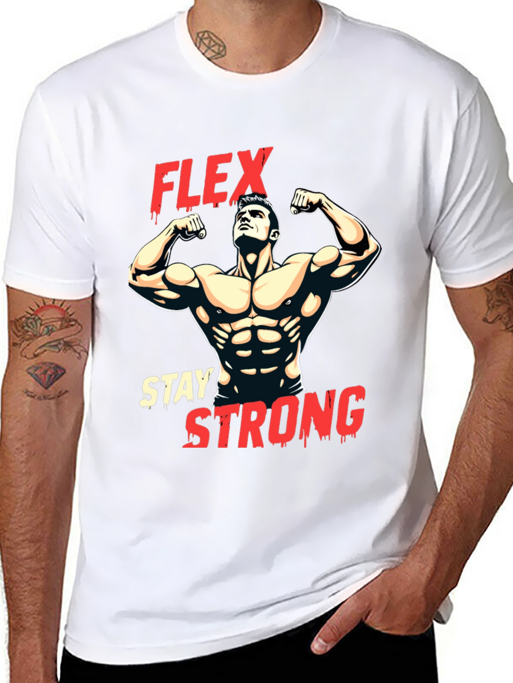 Flex Stay Strong Graphic T-Shirt