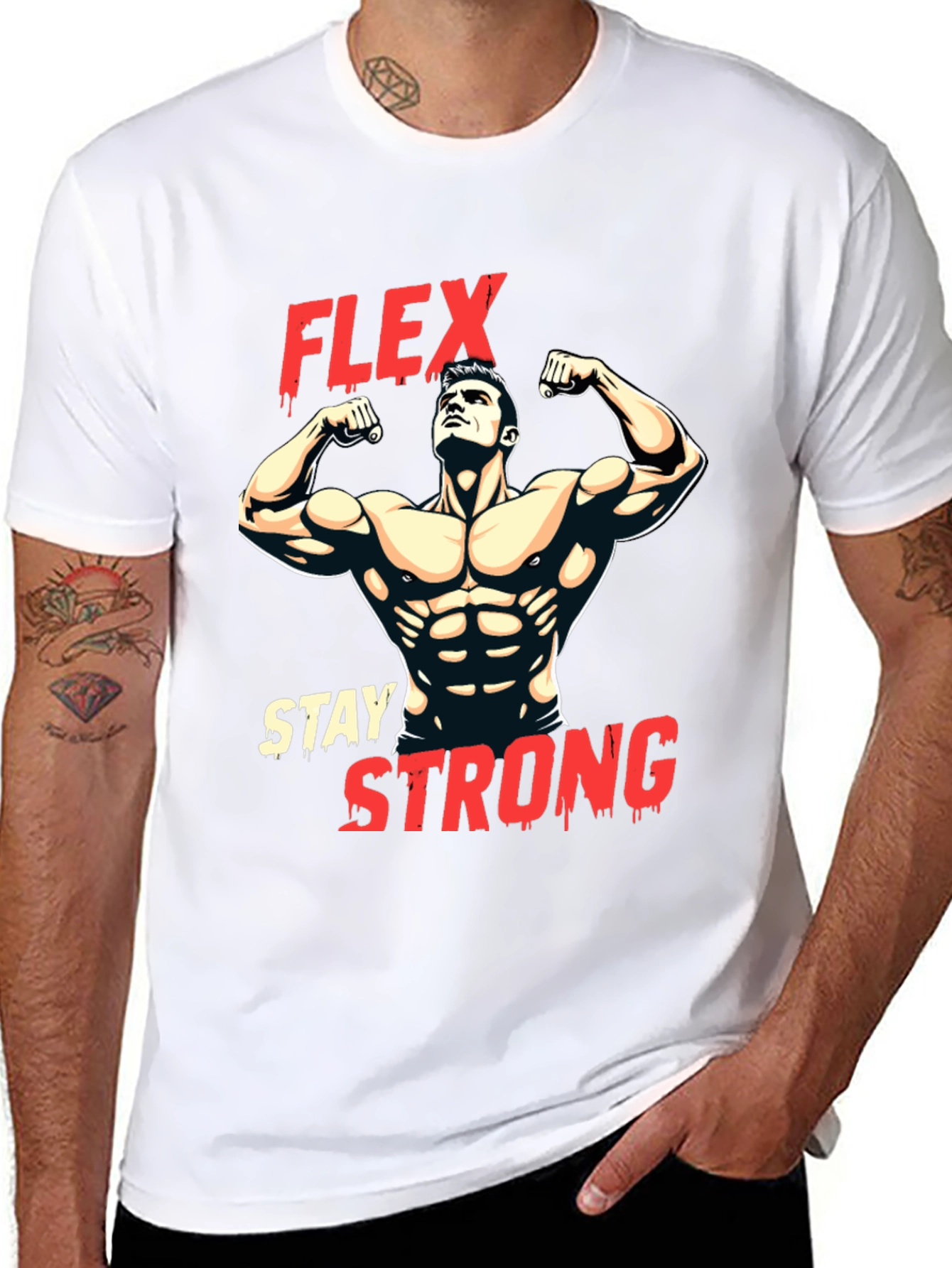 Flex Stay Strong Graphic T-Shirt