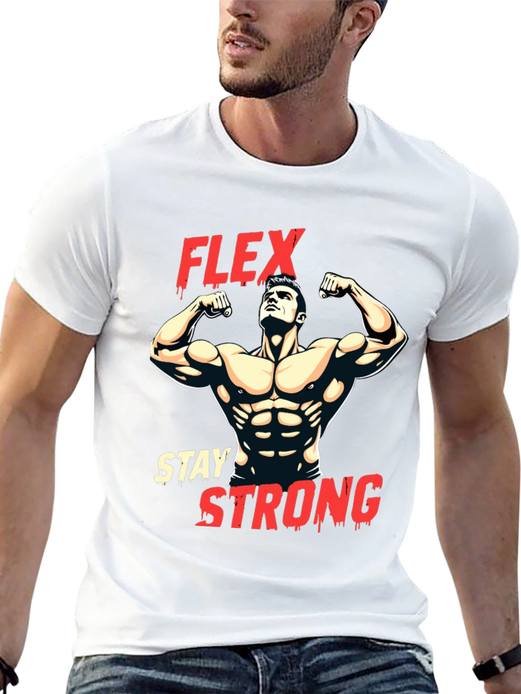 Flex Stay Strong Graphic T-Shirt