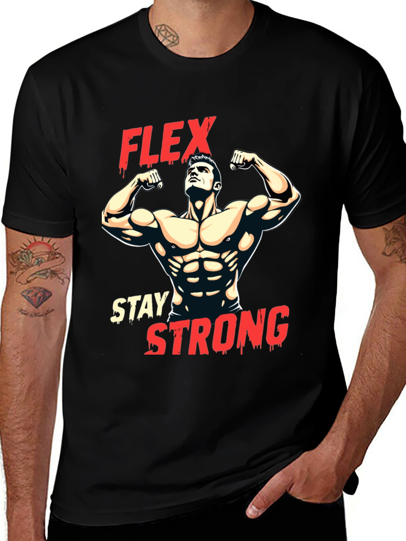 Flex Stay Strong Graphic T-Shirt