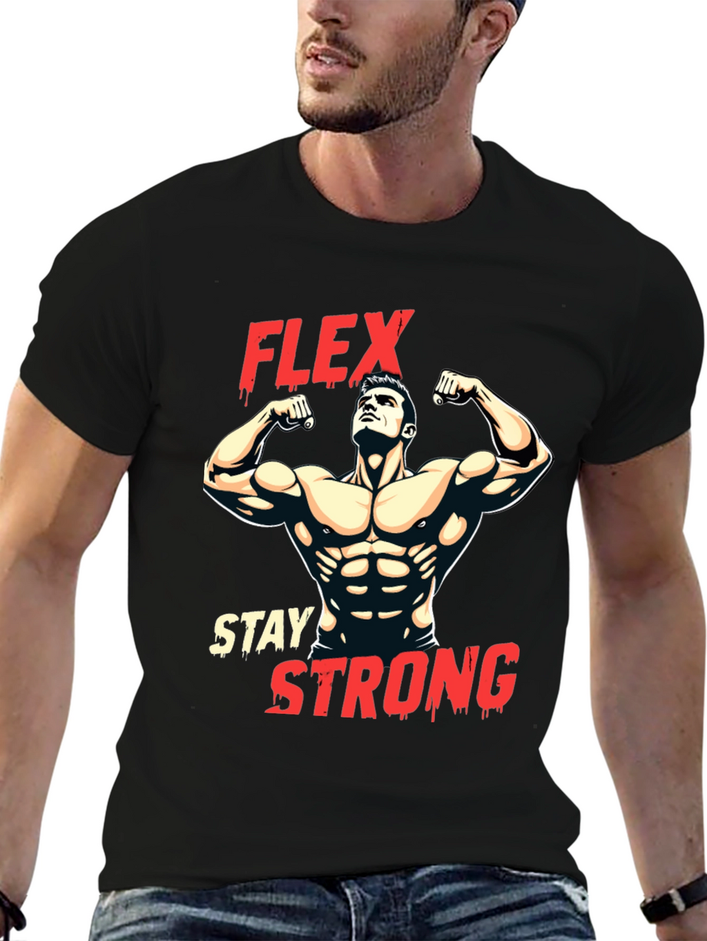 Flex Stay Strong Graphic T-Shirt