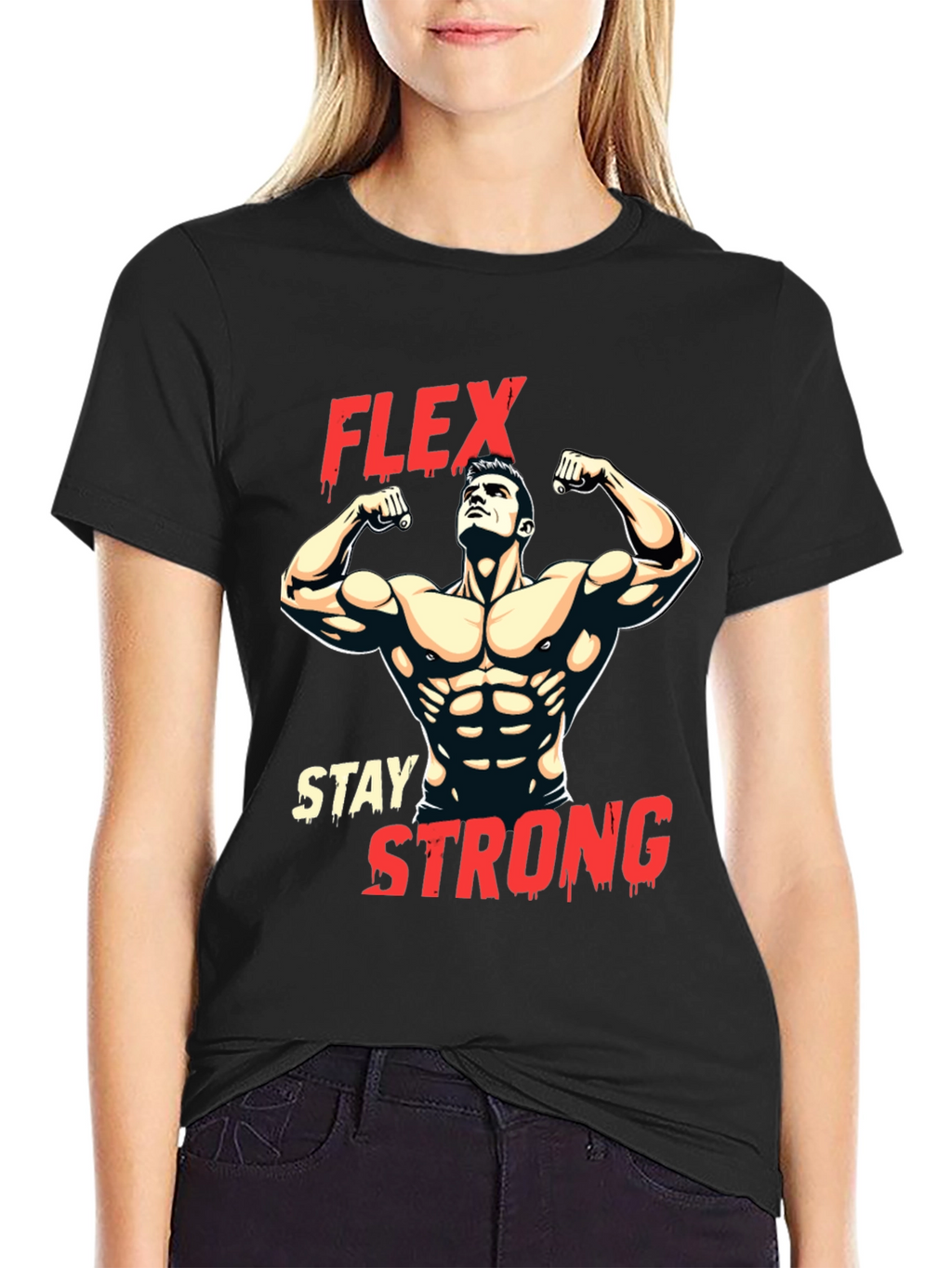 Flex Stay Strong Graphic T-Shirt