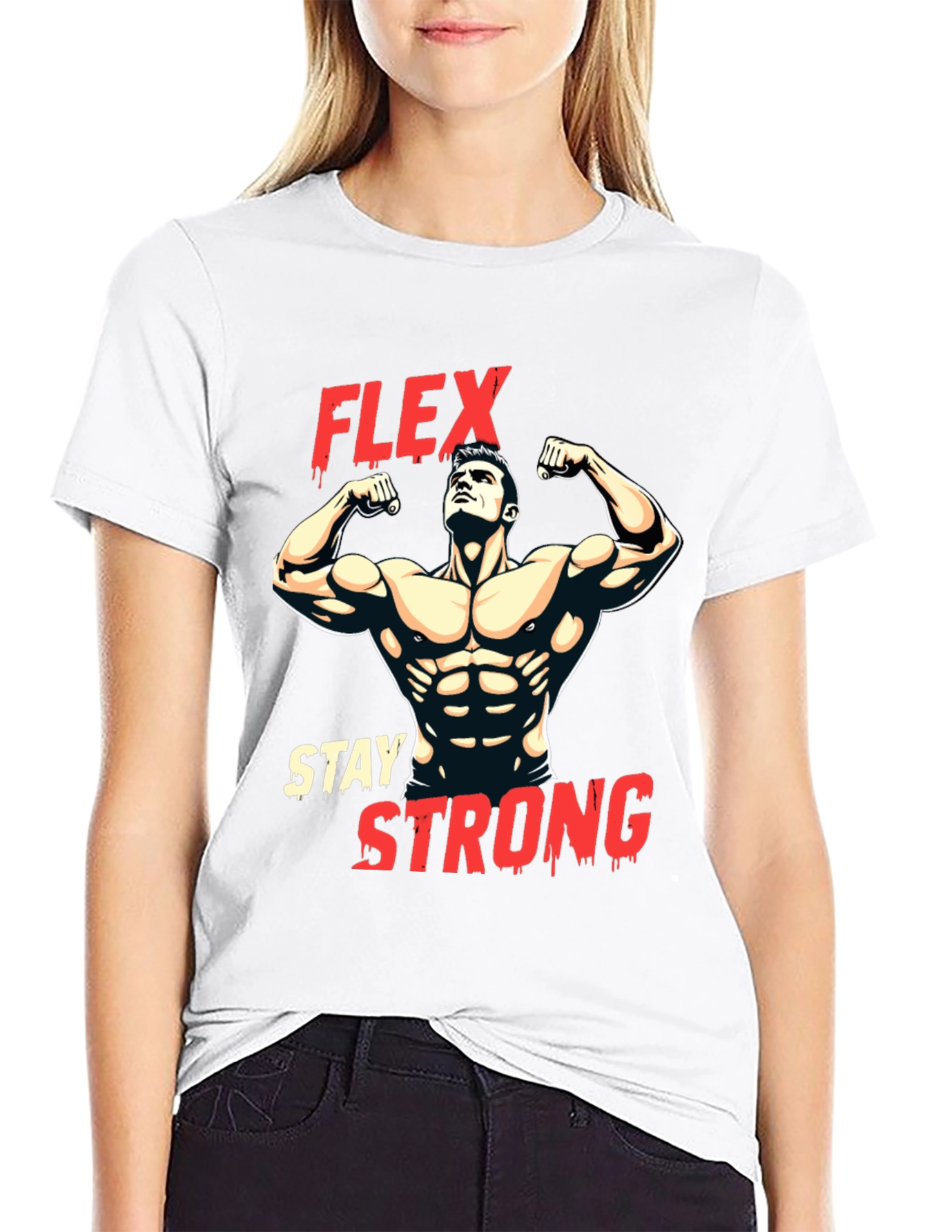 Flex Stay Strong Graphic T-Shirt