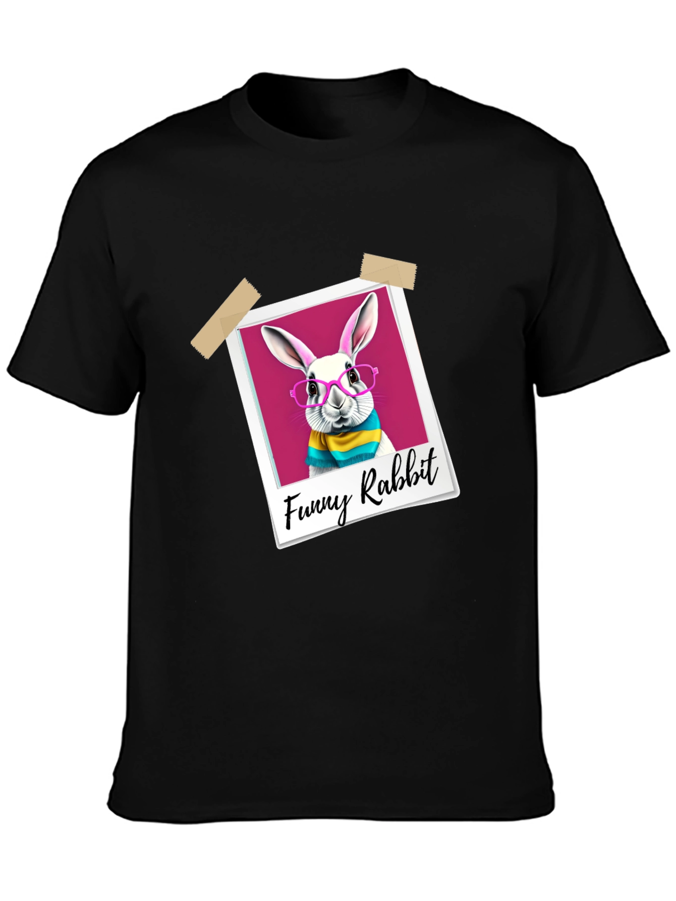 Funny Rabbit Graphic T-Shirt