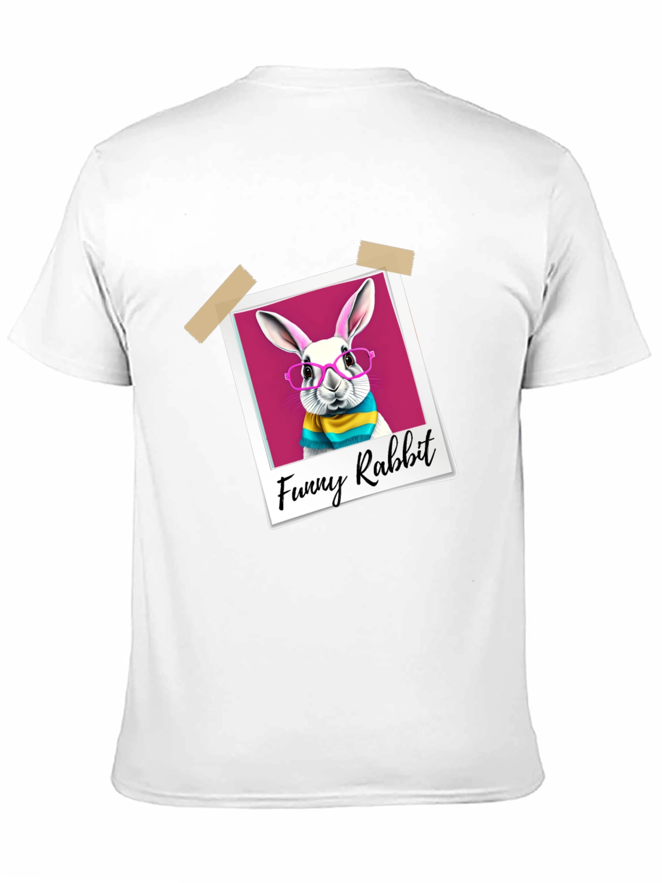 Funny Rabbit Graphic T-Shirt