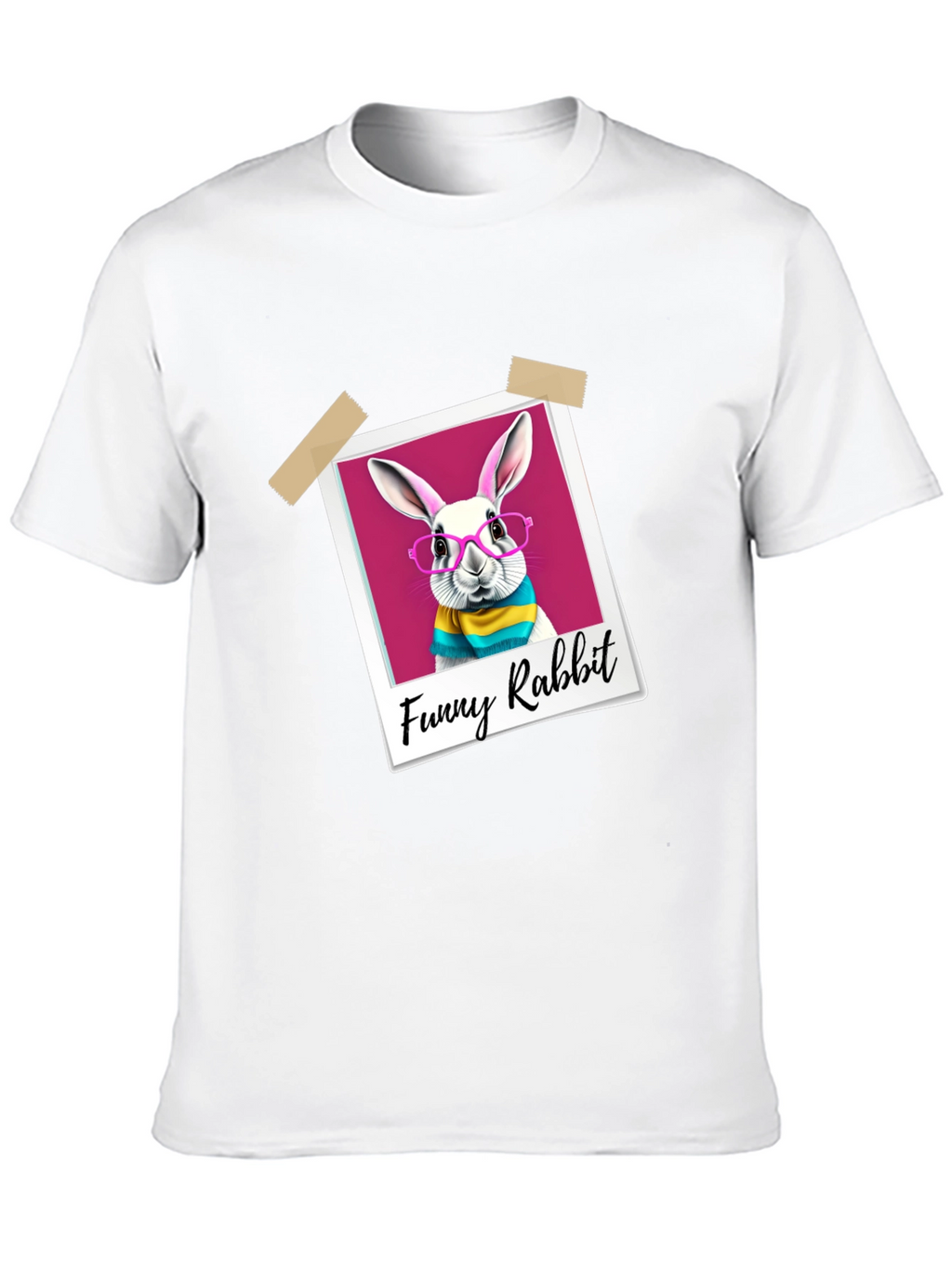 Funny Rabbit Graphic T-Shirt