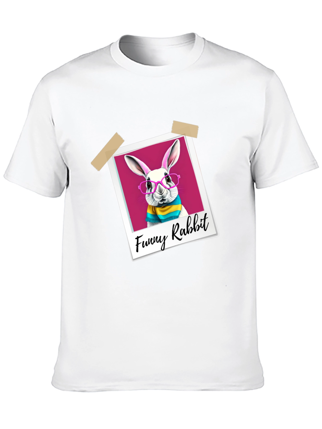 Funny Rabbit Graphic T-Shirt
