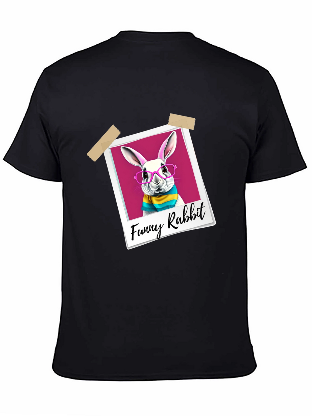 Funny Rabbit Graphic T-Shirt