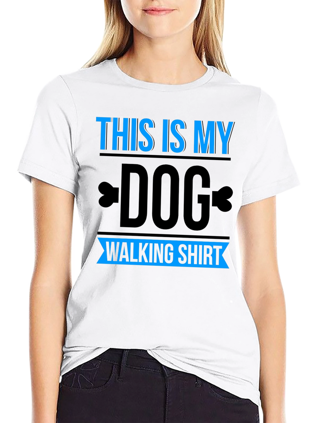 Dog Walking T-Shirt - Funny Pet Owner Tee