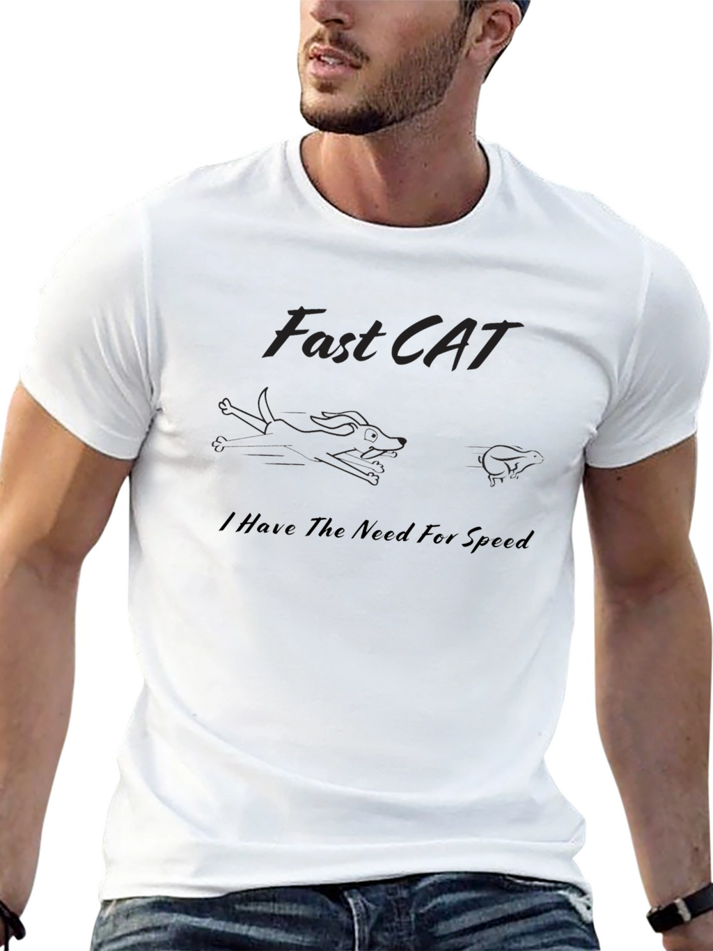 Fast Cat T-Shirt - Need For Speed Tee