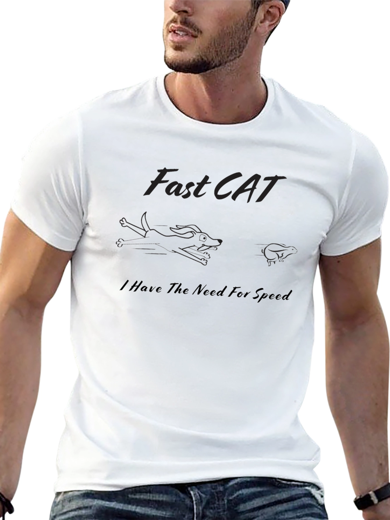 Fast Cat T-Shirt - Need For Speed Tee