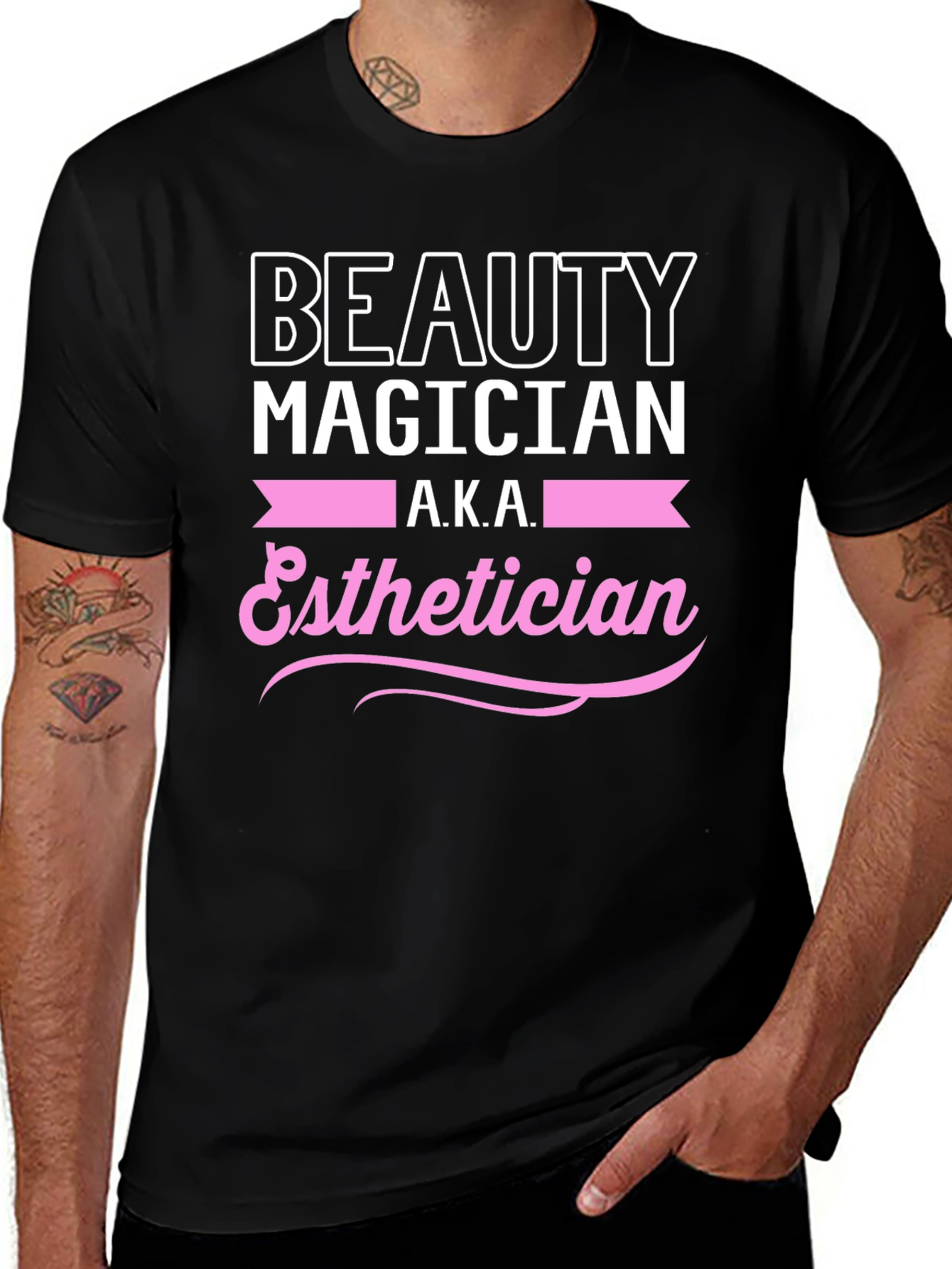 Beauty Magician Esthetician Graphic Tee