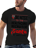 Healthcare Recruiter Santa T-Shirt