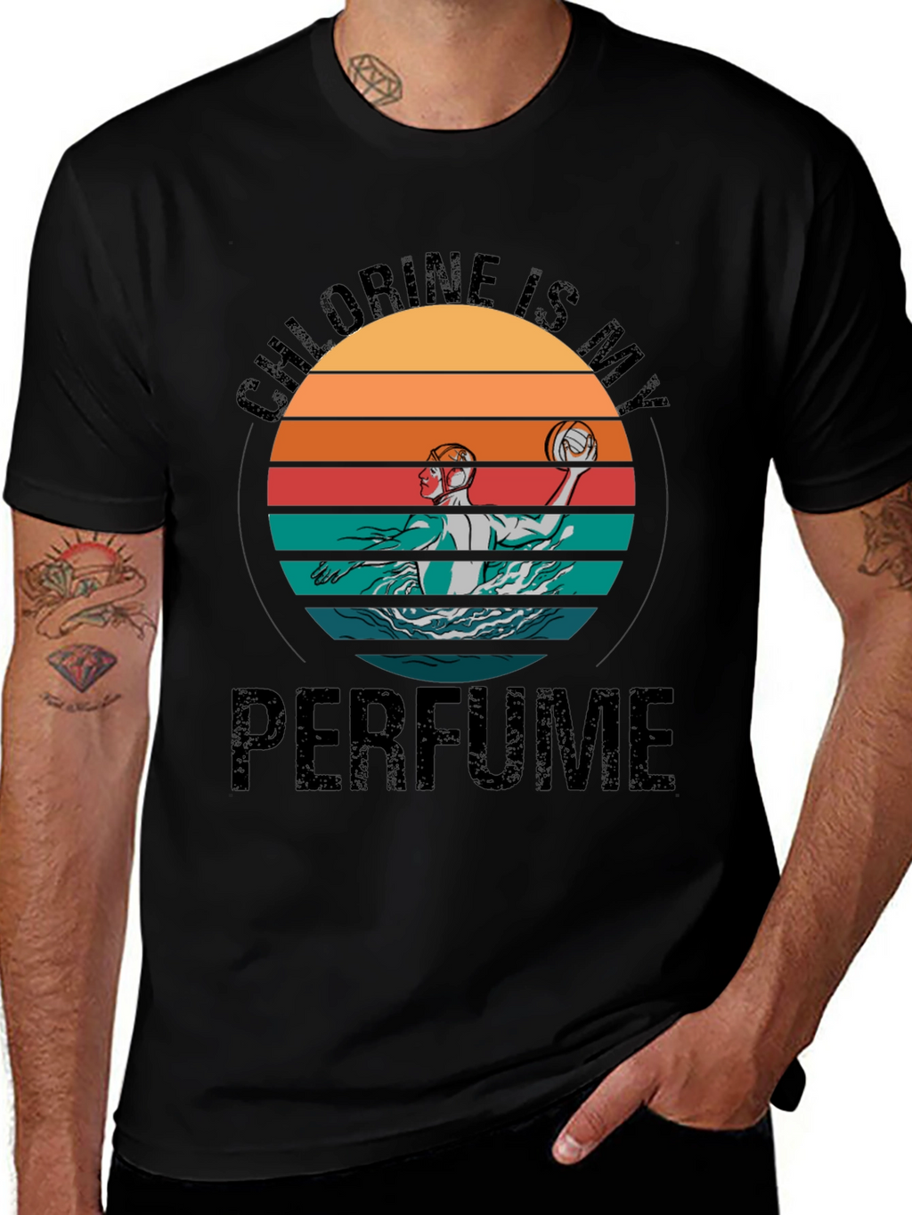 Chlorine Is My Perfume Water Polo T-Shirt