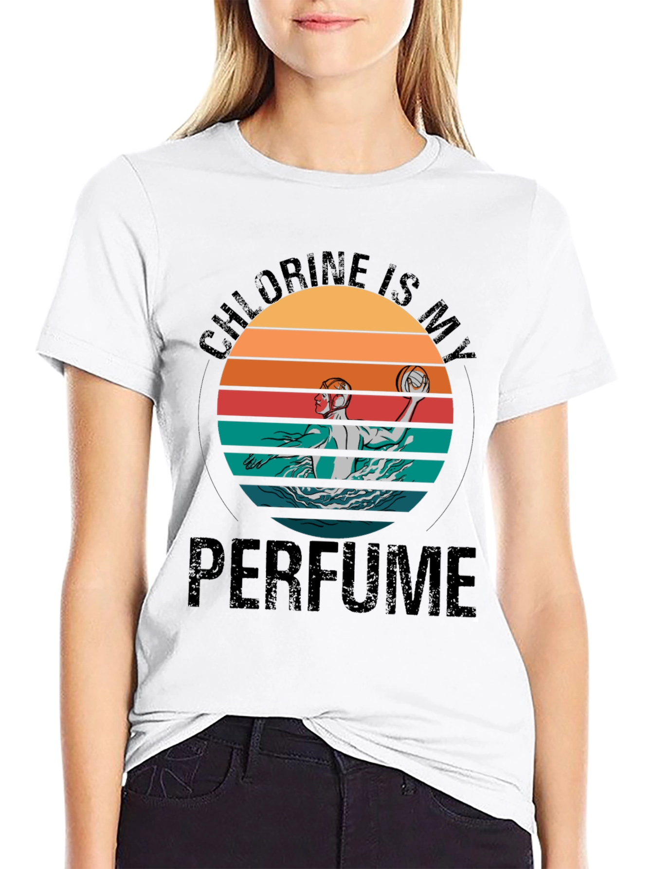 Chlorine Is My Perfume Water Polo T-Shirt