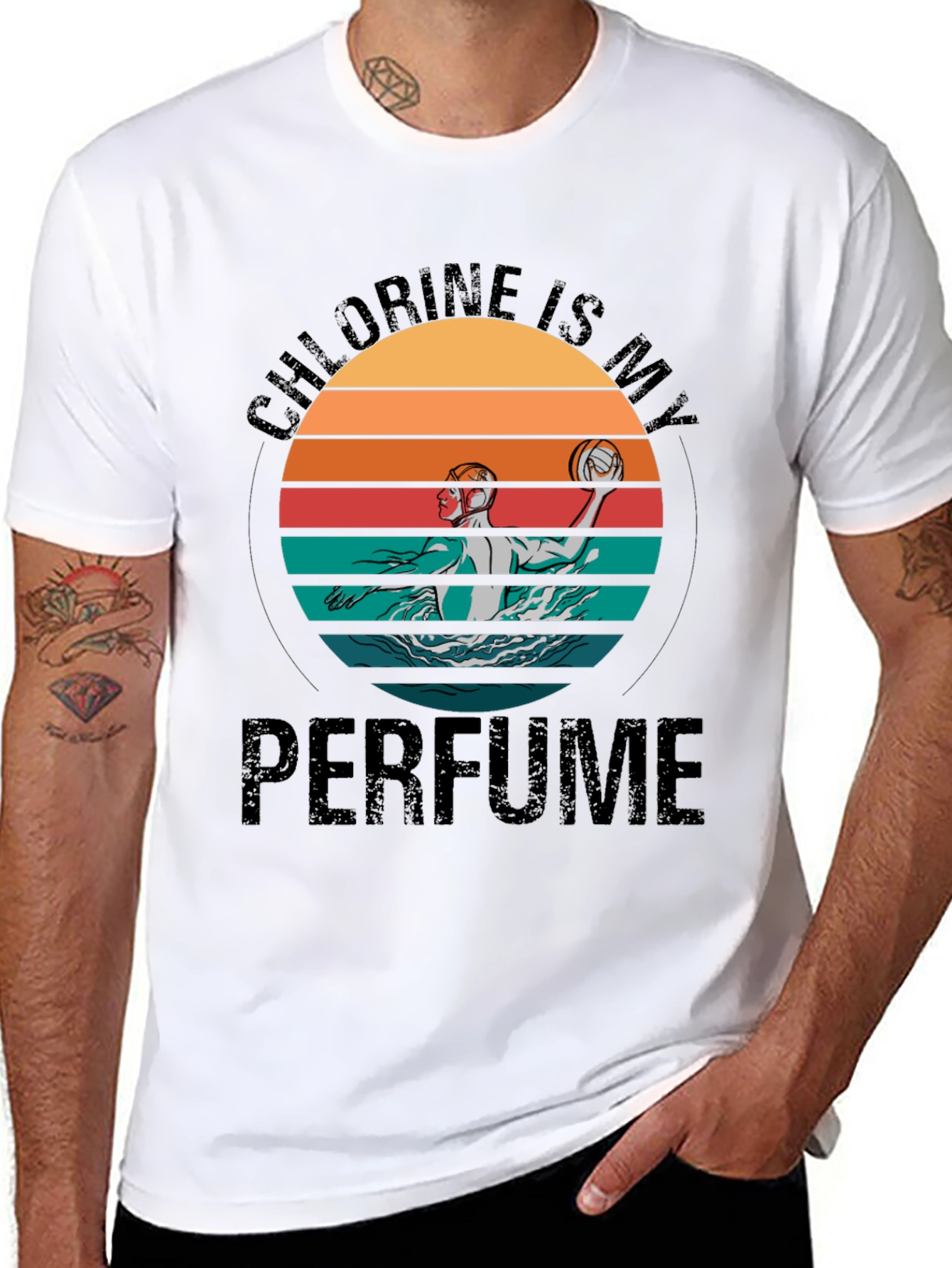 Chlorine Is My Perfume Water Polo T-Shirt